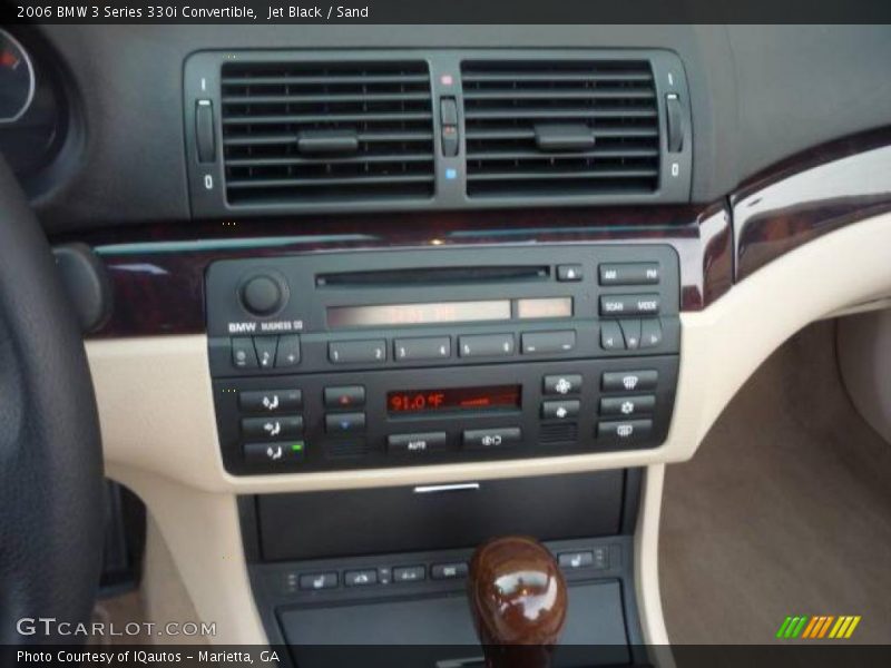 Jet Black / Sand 2006 BMW 3 Series 330i Convertible