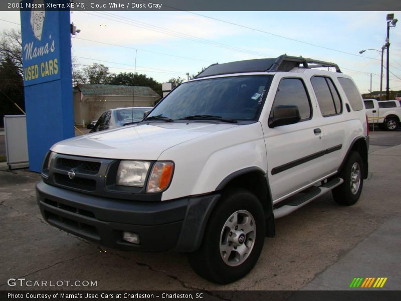 Cloud White / Dusk Gray 2001 Nissan Xterra XE V6