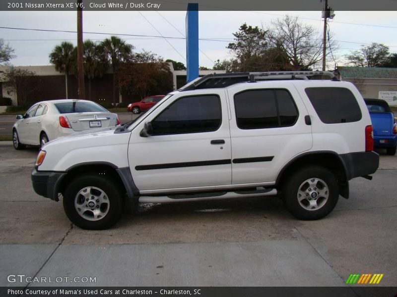 Cloud White / Dusk Gray 2001 Nissan Xterra XE V6