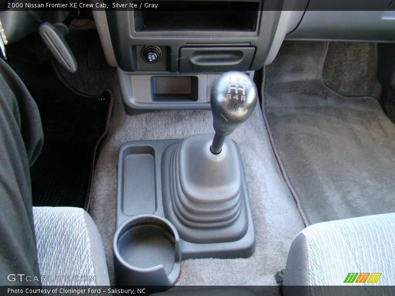 Silver Ice / Gray 2000 Nissan Frontier XE Crew Cab
