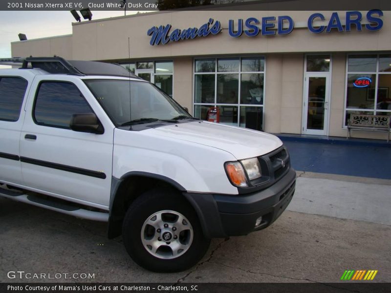 Cloud White / Dusk Gray 2001 Nissan Xterra XE V6