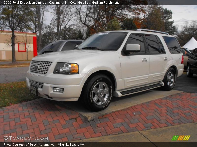 Cashmere Tri-Coat Metallic / Medium Parchment 2006 Ford Expedition Limited
