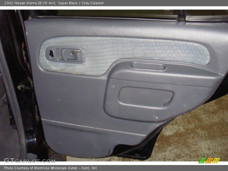 Super Black / Gray Celadon 2002 Nissan Xterra SE V6 4x4