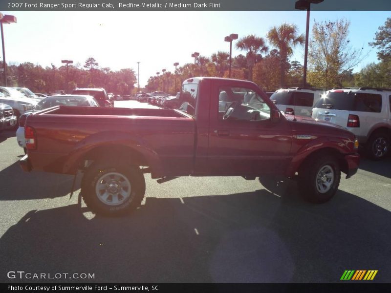 Redfire Metallic / Medium Dark Flint 2007 Ford Ranger Sport Regular Cab