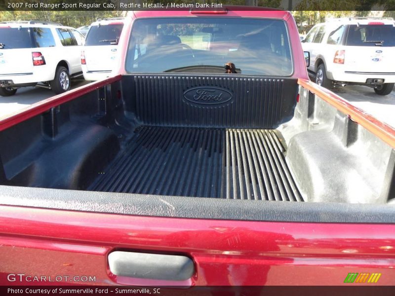 Redfire Metallic / Medium Dark Flint 2007 Ford Ranger Sport Regular Cab