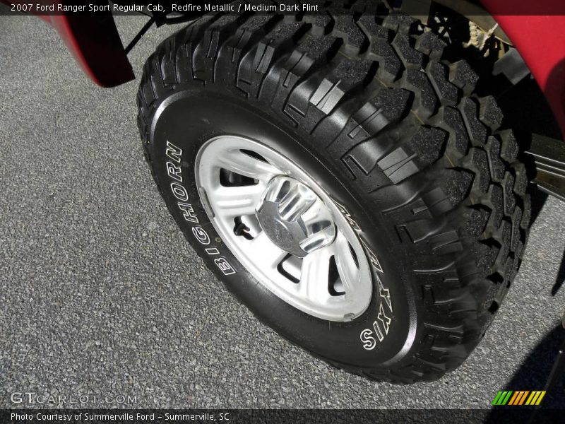 Redfire Metallic / Medium Dark Flint 2007 Ford Ranger Sport Regular Cab