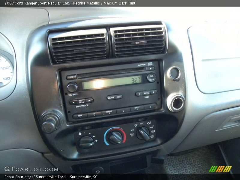 Redfire Metallic / Medium Dark Flint 2007 Ford Ranger Sport Regular Cab