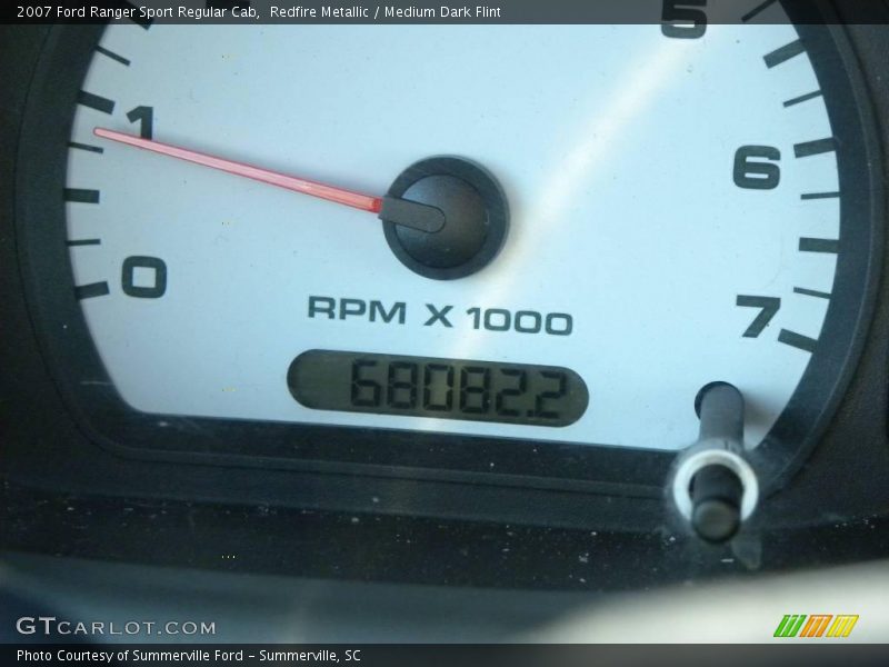 Redfire Metallic / Medium Dark Flint 2007 Ford Ranger Sport Regular Cab