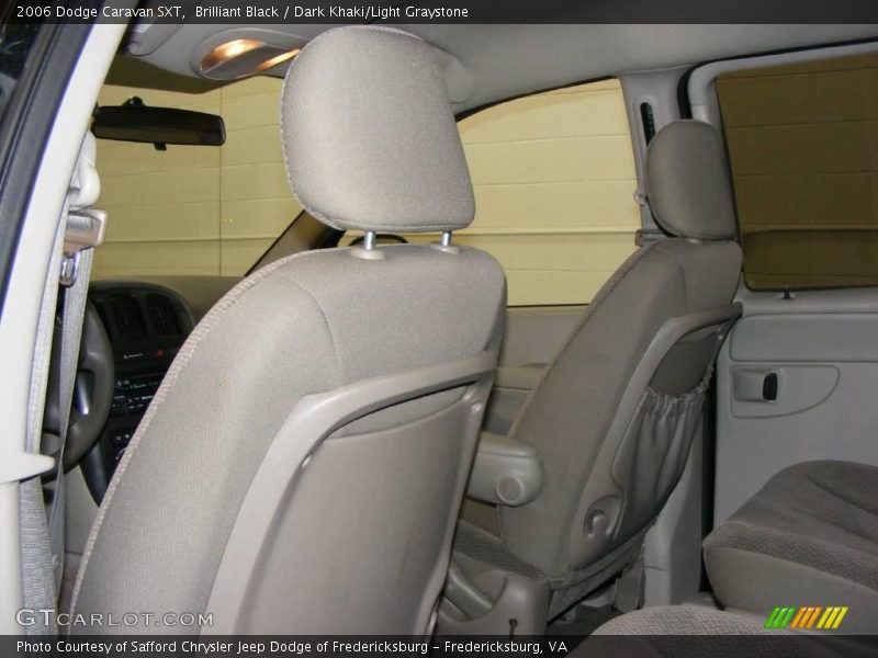 Brilliant Black / Dark Khaki/Light Graystone 2006 Dodge Caravan SXT