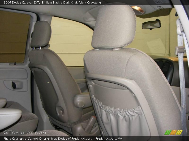 Brilliant Black / Dark Khaki/Light Graystone 2006 Dodge Caravan SXT