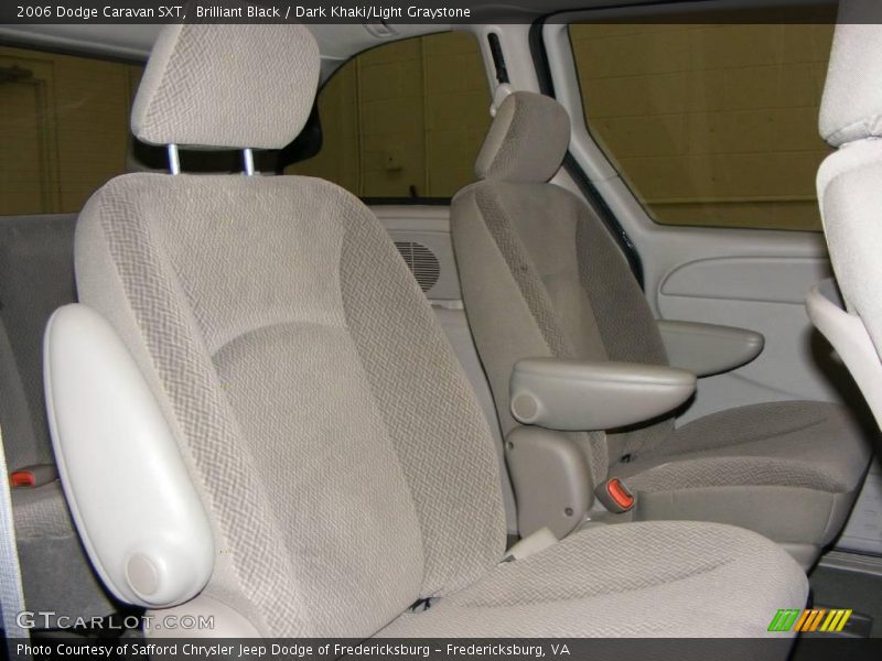 Brilliant Black / Dark Khaki/Light Graystone 2006 Dodge Caravan SXT