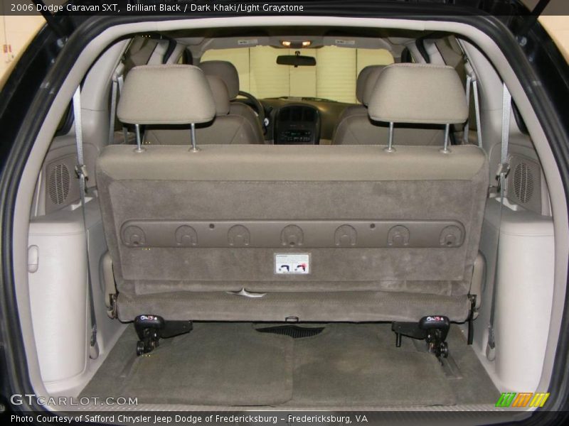 Brilliant Black / Dark Khaki/Light Graystone 2006 Dodge Caravan SXT