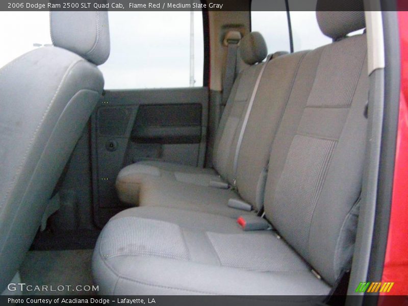 Flame Red / Medium Slate Gray 2006 Dodge Ram 2500 SLT Quad Cab