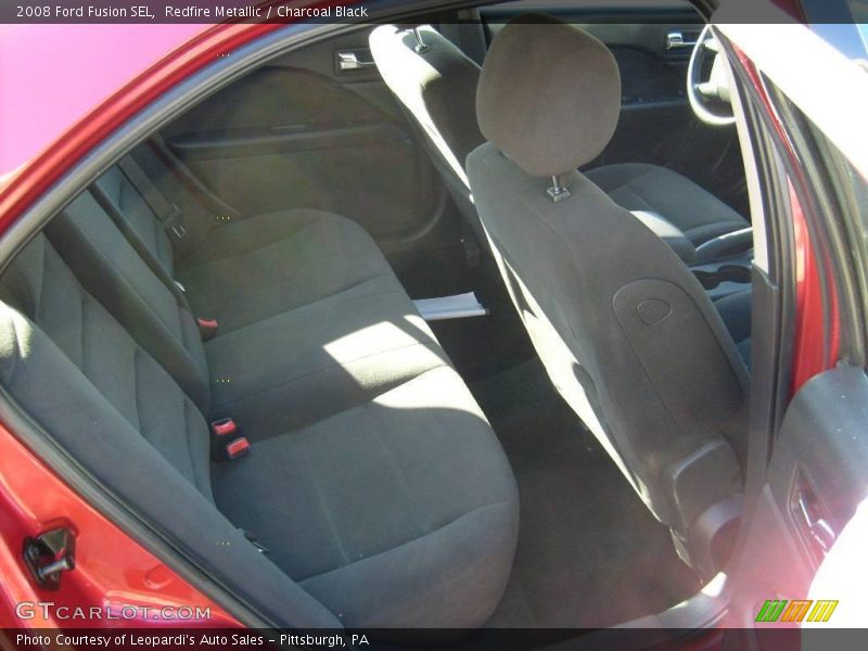 Redfire Metallic / Charcoal Black 2008 Ford Fusion SEL