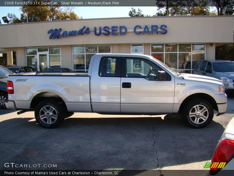 Silver Metallic / Medium/Dark Flint 2008 Ford F150 STX SuperCab