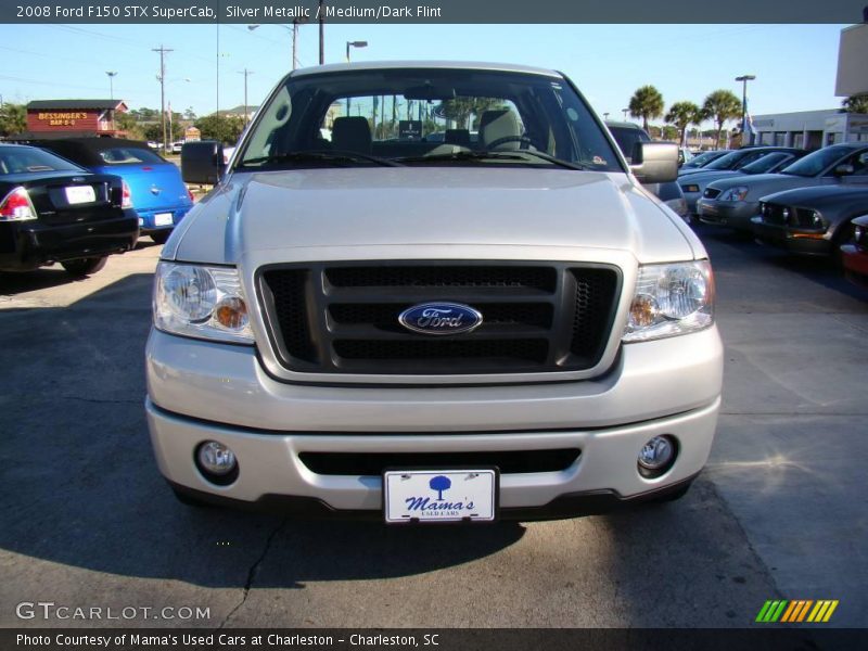 Silver Metallic / Medium/Dark Flint 2008 Ford F150 STX SuperCab