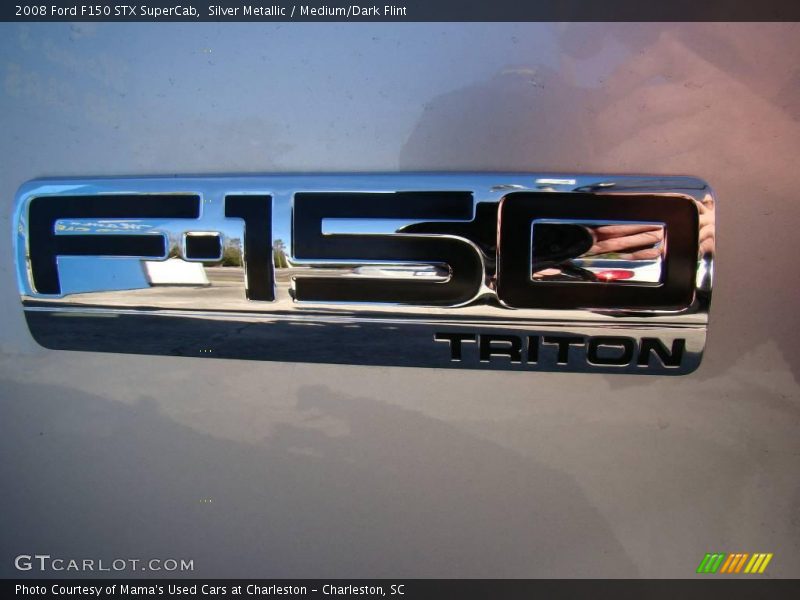 Silver Metallic / Medium/Dark Flint 2008 Ford F150 STX SuperCab