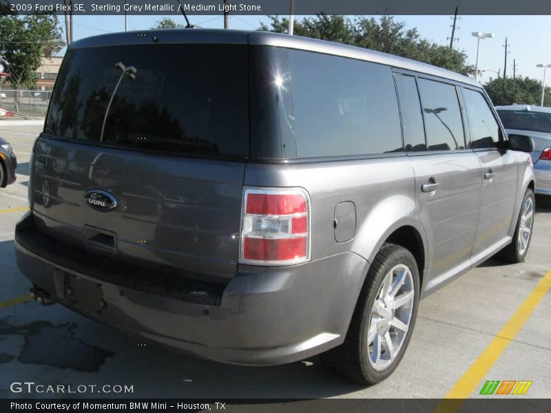Sterling Grey Metallic / Medium Light Stone 2009 Ford Flex SE
