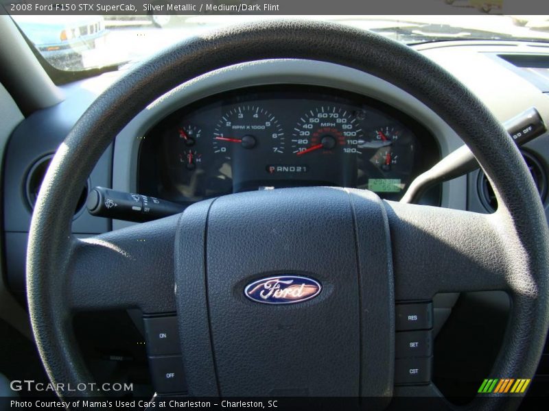Silver Metallic / Medium/Dark Flint 2008 Ford F150 STX SuperCab