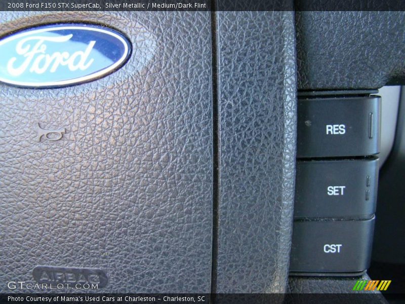 Silver Metallic / Medium/Dark Flint 2008 Ford F150 STX SuperCab