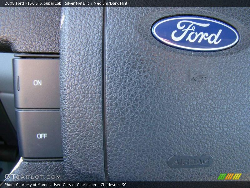 Silver Metallic / Medium/Dark Flint 2008 Ford F150 STX SuperCab