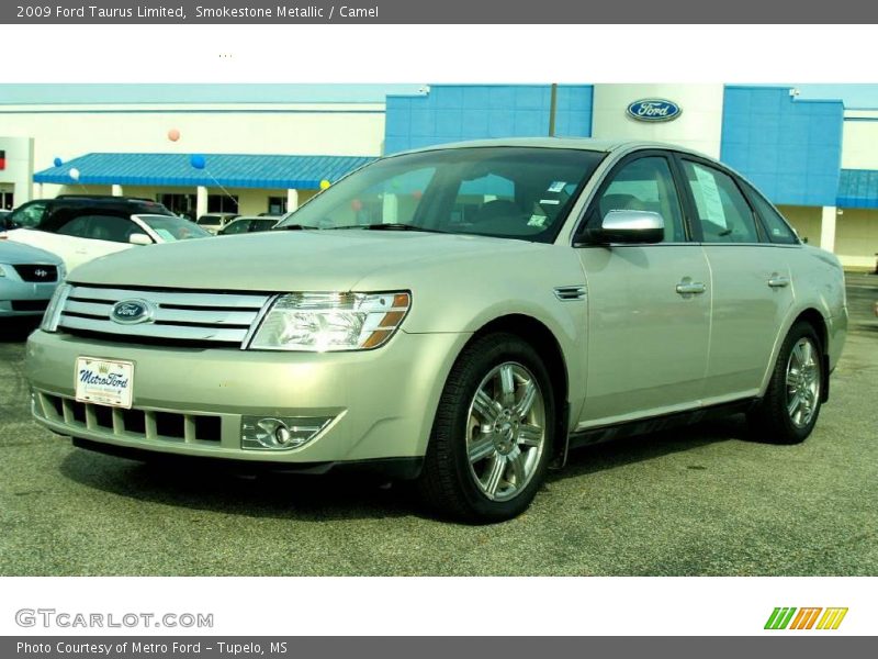 Smokestone Metallic / Camel 2009 Ford Taurus Limited