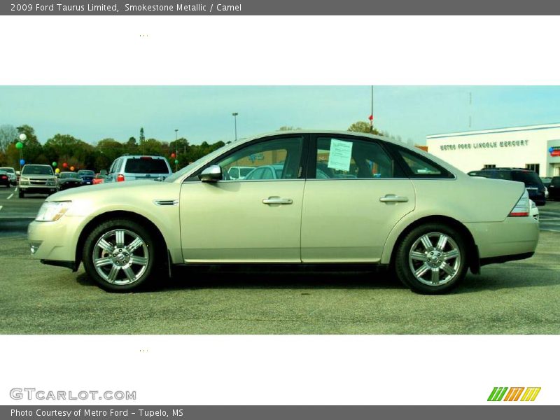 Smokestone Metallic / Camel 2009 Ford Taurus Limited