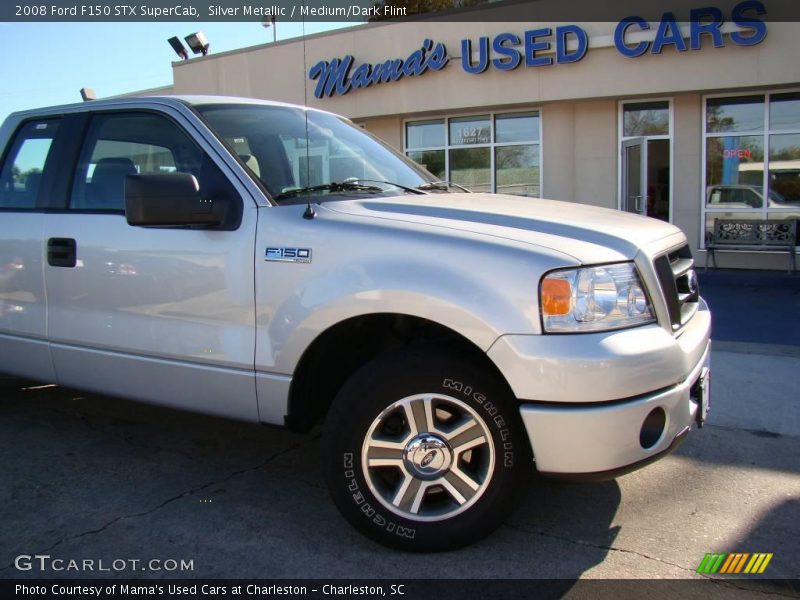 Silver Metallic / Medium/Dark Flint 2008 Ford F150 STX SuperCab