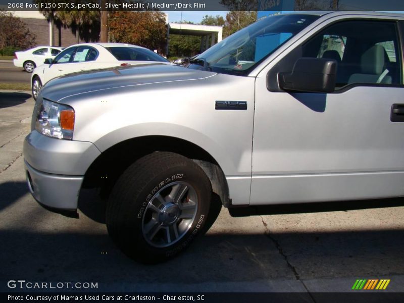 Silver Metallic / Medium/Dark Flint 2008 Ford F150 STX SuperCab