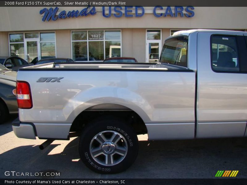 Silver Metallic / Medium/Dark Flint 2008 Ford F150 STX SuperCab