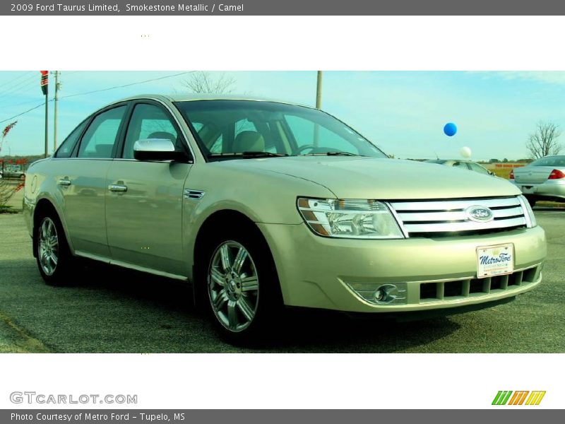 Smokestone Metallic / Camel 2009 Ford Taurus Limited