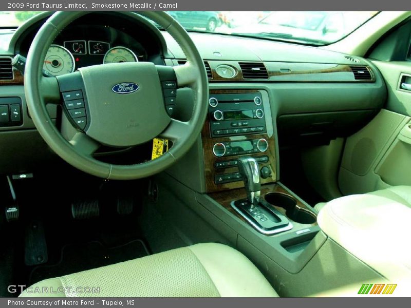 Smokestone Metallic / Camel 2009 Ford Taurus Limited