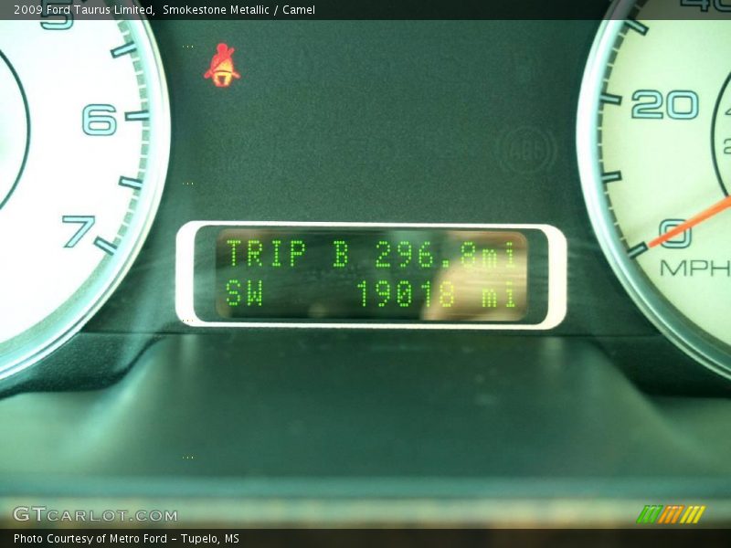 Smokestone Metallic / Camel 2009 Ford Taurus Limited