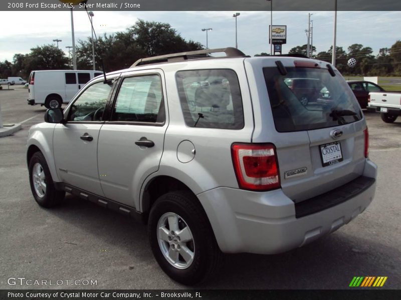 Silver Metallic / Stone 2008 Ford Escape XLS