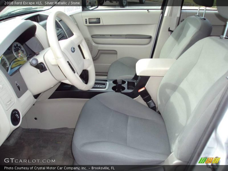 Silver Metallic / Stone 2008 Ford Escape XLS