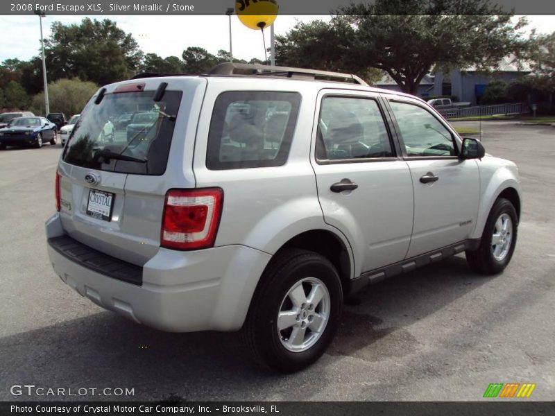 Silver Metallic / Stone 2008 Ford Escape XLS