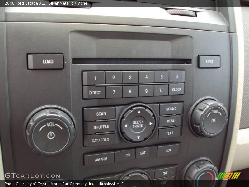 Silver Metallic / Stone 2008 Ford Escape XLS