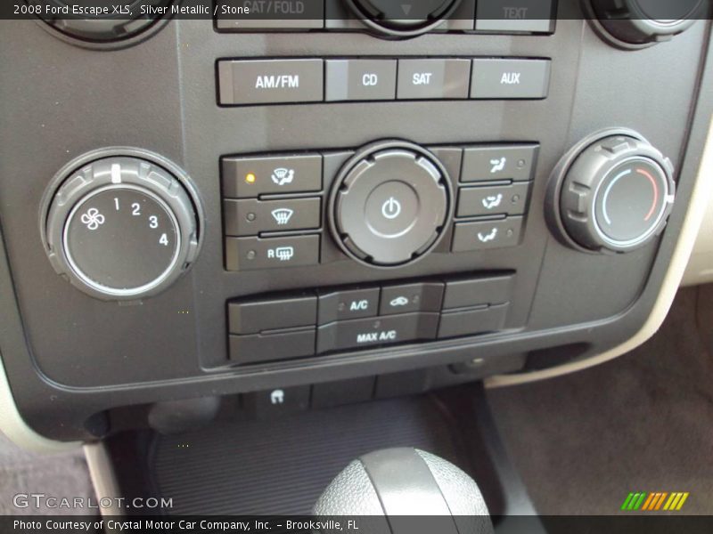 Silver Metallic / Stone 2008 Ford Escape XLS