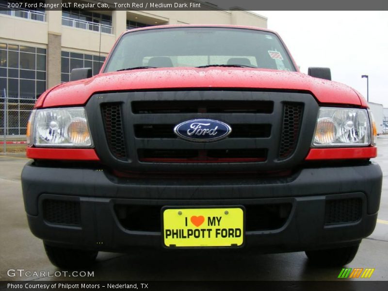 Torch Red / Medium Dark Flint 2007 Ford Ranger XLT Regular Cab
