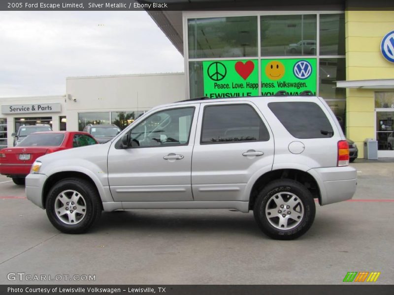 Silver Metallic / Ebony Black 2005 Ford Escape Limited