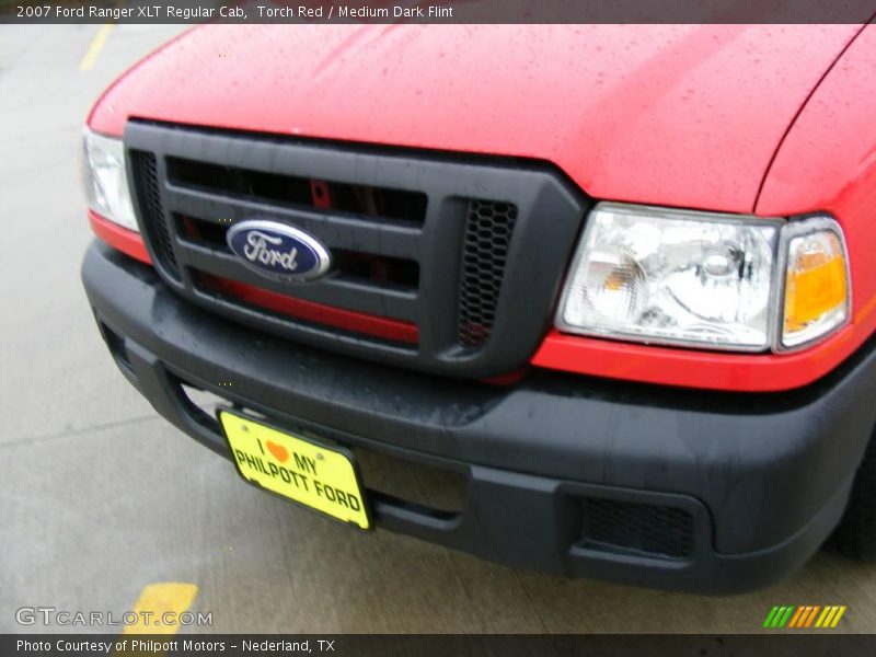 Torch Red / Medium Dark Flint 2007 Ford Ranger XLT Regular Cab