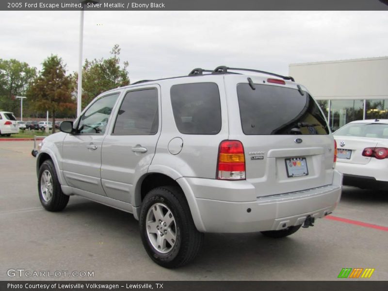 Silver Metallic / Ebony Black 2005 Ford Escape Limited