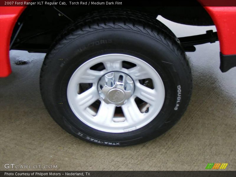 Torch Red / Medium Dark Flint 2007 Ford Ranger XLT Regular Cab