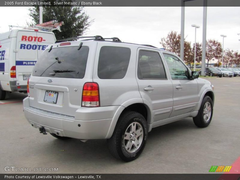 Silver Metallic / Ebony Black 2005 Ford Escape Limited