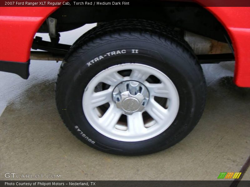 Torch Red / Medium Dark Flint 2007 Ford Ranger XLT Regular Cab