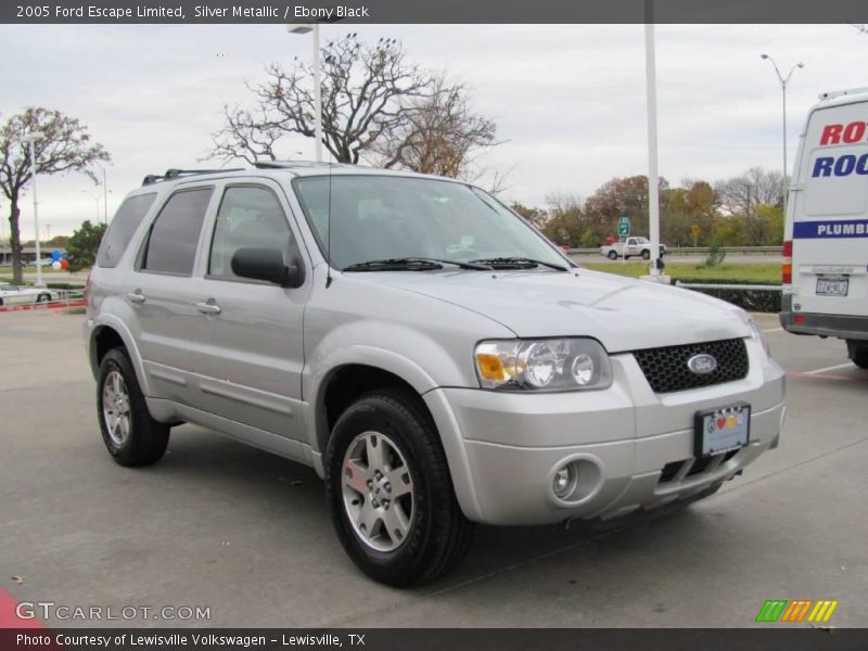 Silver Metallic / Ebony Black 2005 Ford Escape Limited