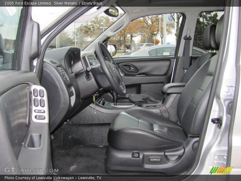 Silver Metallic / Ebony Black 2005 Ford Escape Limited