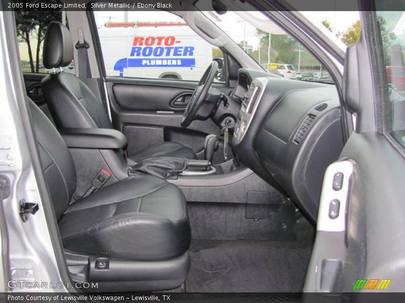 Silver Metallic / Ebony Black 2005 Ford Escape Limited