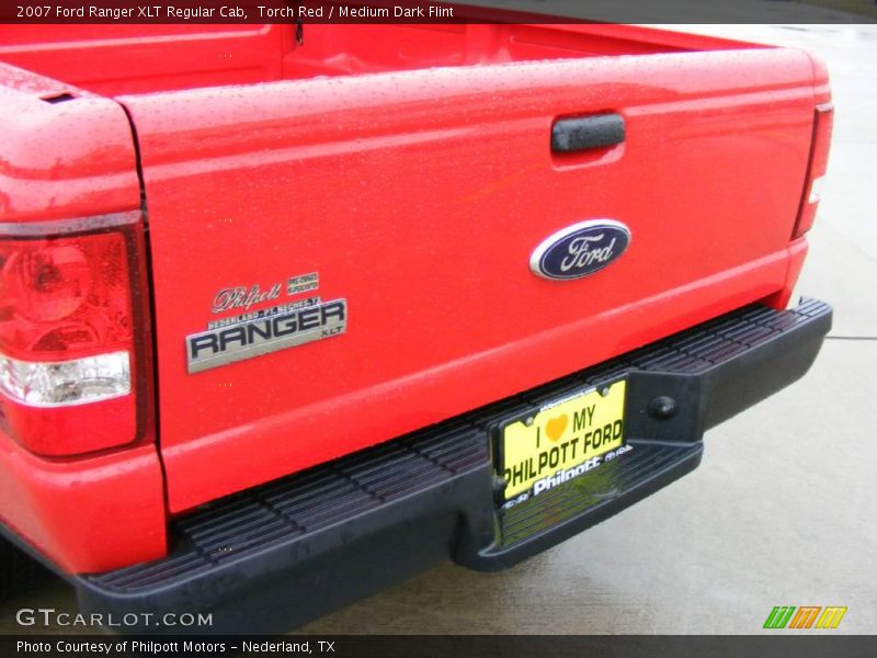 Torch Red / Medium Dark Flint 2007 Ford Ranger XLT Regular Cab