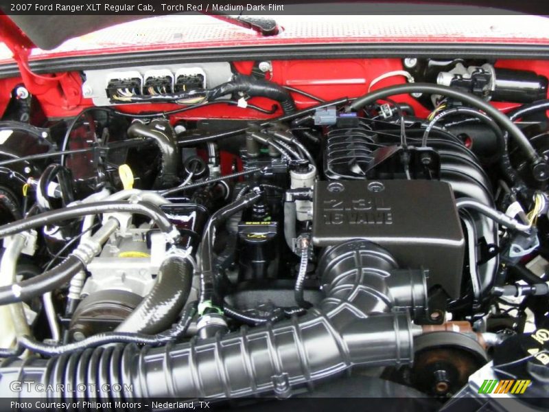 Torch Red / Medium Dark Flint 2007 Ford Ranger XLT Regular Cab